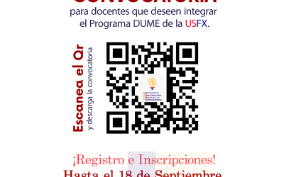 Convocatoria para integrar el Programa DUME