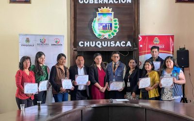 Reconocimiento al compromiso institucional en la prevención de la violencia.